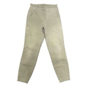 Route 66 Stretch Skinny High Waist Pants Khaki Olive Color Size 18W